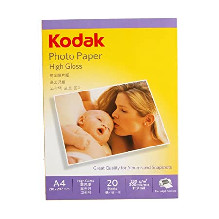 Kodak Photo Paper High Gloss A4 230gsm (9891-410)