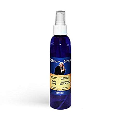 Silver Soul Body Spray 22 PPM | Natural Antibacterial, Antiviral and Antifungal | Purest Ingredients, Effective Mix of Ionic and Colloidal Silver