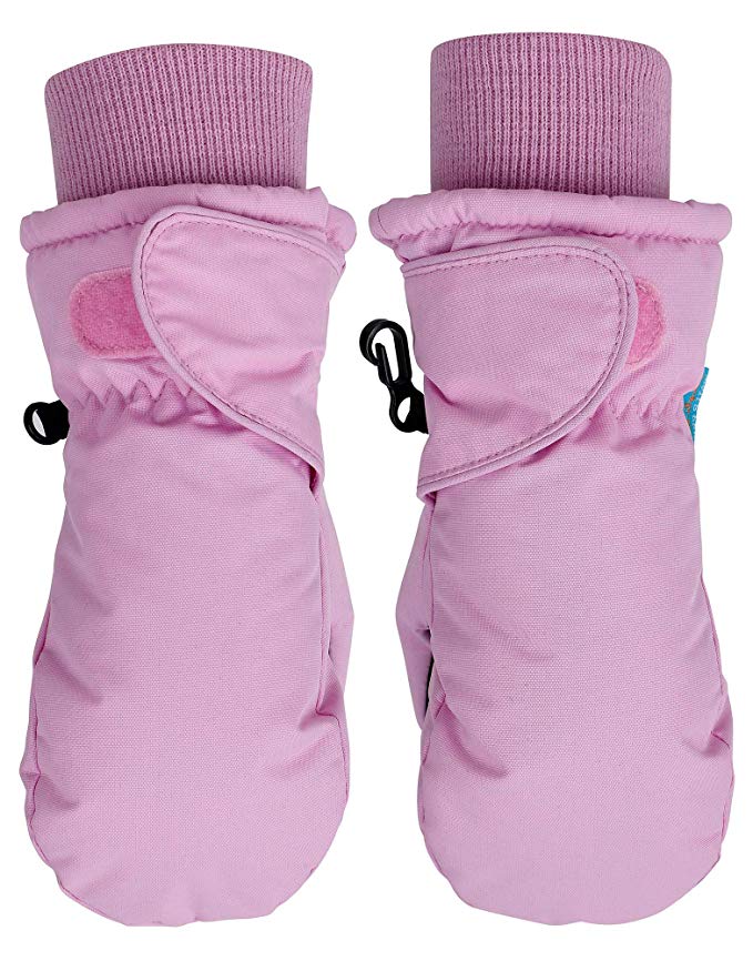 SimpliKids Children's Snow Sports Thinsulate Insulation Waterproof Winter Mittens