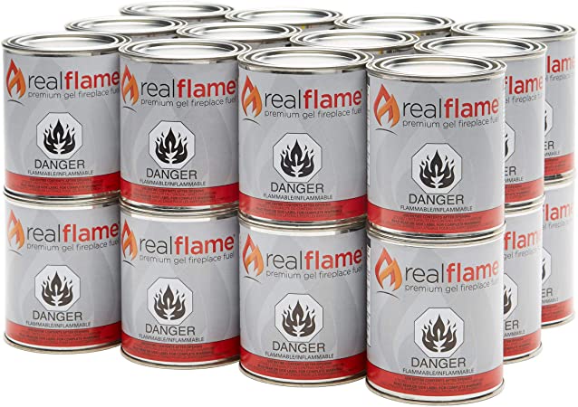 Real Flame 2101-C Gel Fuel, 24 Pack