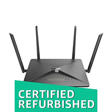 D-Link EXO AC2600 MU-MIMO 4x4 Wi-Fi Router Gaming and 4K Streaming with 2 USB Ports, Dual Band Wireless Router (DIR-882-US/RE) (Renewed)