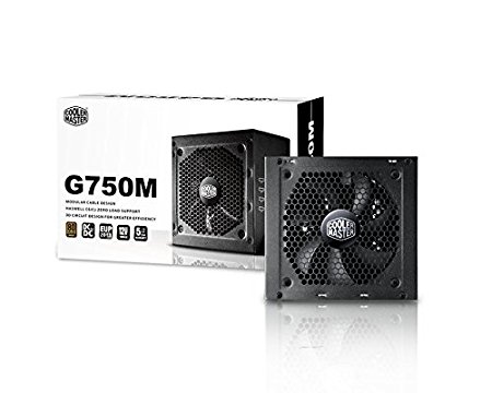 Cooler Master G750M PSU 'Semi-Modular, 80 Plus Bronze, 750W' RS750-AMAAB1-UK