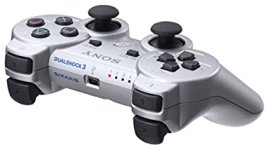 PlayStation 3 Dualshock 3 Wireless Controller (Japanese Version) - Silver