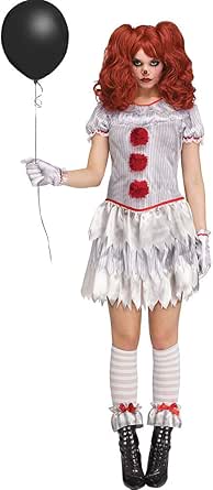 Fun World Womens Carnival Clown Adult CostumeCostume