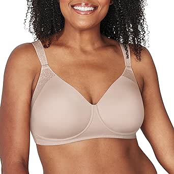 Playtex Womens Secrets Perfectly Smooth Wireless Bra, Full-Coverage T-Shirt Bra for Full Figures