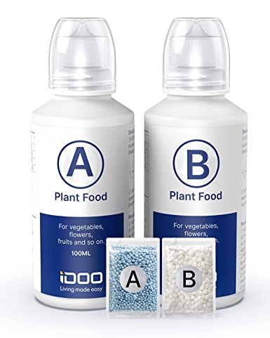 iDOO Indoor Plant Food (400ml), All-Purpose Concentrated Fertilizer for Hydroponics System, Potted Houseplants