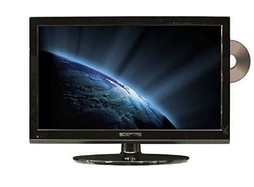 Sceptre E195BD-SHD 19-Inches 720p TV Combo - Black