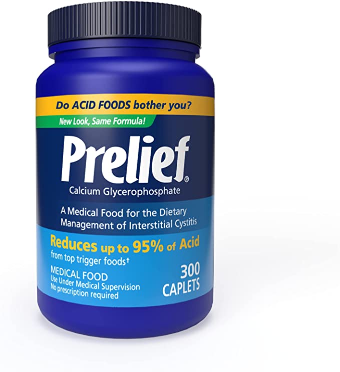 Prelief Acid Reducer Dietary Supplement Caplets, 300 Count