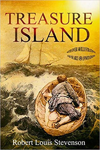 Treasure Island (With over 140 illustrations and nearly 450 annotations)