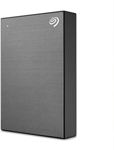 Seagate One Touch, 4TB, portable external hard drive, PC, Notebook & Mac, USB 3.0, Space Gray, incl. 2 years Rescue Service (STKZ4000404)