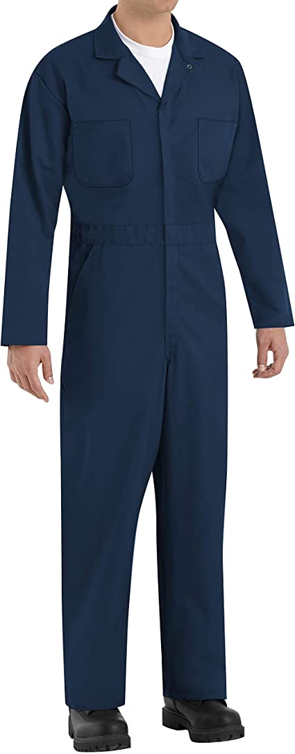 Red Kap mens Twill Action Back Coverall Work Utility Coveralls
