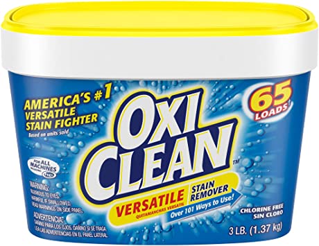 OxiClean Versatile Stain Remover Powder, 3 lbs.