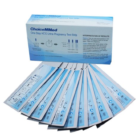 ChoiceMMed One Step Urine Pregnancy Test HCG Test Strips 20 Count