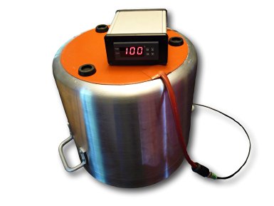 HeatVac Kettle Companion 10" - Heated Vacuum Chamber Mod