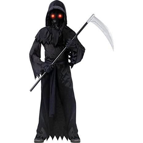 Grim Reaper Fade In/Out Unknown Phantom Costume, Child Small