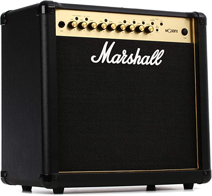 Marshall Amps Guitar Combo Amplifier (M-MG50GFX-U)