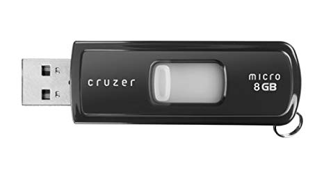 SanDisk Cruzer Micro 8 GB USB 2.0 Flash Drive SDCZ6-8192-A11