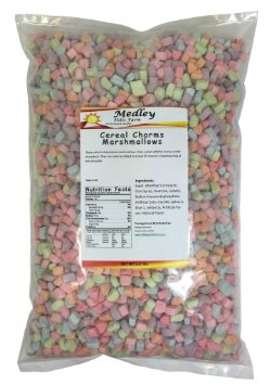 Medley Hills Farm Assorted Dehydrated Marshmallow Bits Cereal Charms Marshmallows 1.5 lbs