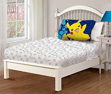 Pokemon 3 Piece Twin Sheet Set