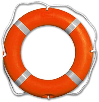 Ring Tow-Rescue Buoyancy Nautical Sailboat Seaside Pool Approved