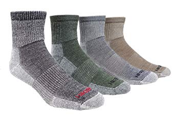 J.B. Field's Super-Wool Hiker GX Low-cut 1/4 Hiking Socks (3 Pairs)