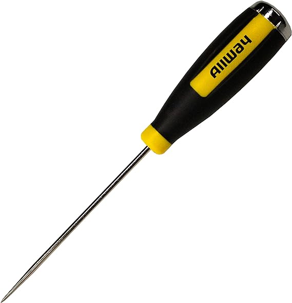 ALLWAY IPS Professional Scratch Awl and Ice Pick with Soft-Grip Handle