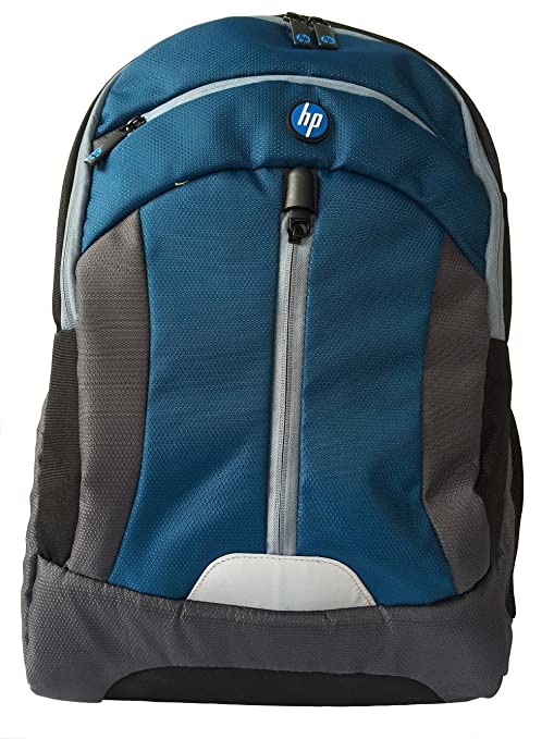 Hp Premium Polyster and Nylon Green Trendsetter Backpack