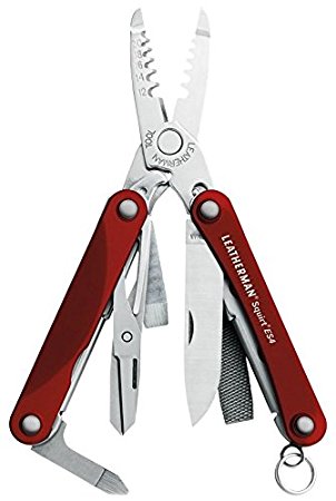 Leatherman Squirt ES4 Tool - Red (Closed Length 2.25")