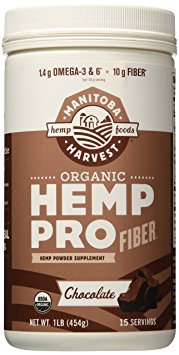 Manitoba Harvest Organic Hemp Protein Supplement, Chocolate, 16 Ounce