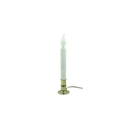 Electric Sensor Window Candle - On at Dusk/Off at Dawn (1 Candle)