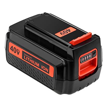 2500mAh LBX2040 Battery for Black and Decker 40 Volt MAX Lithium Ion Battery LBX36 LBXR36 LBXR2036 LBX1540 LBX2540 Cordless Power Tools(1 Pack)