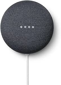 Google Nest Mini 2nd Generation Smart Speaker with Google Assistant - Charcoal (Renewed)