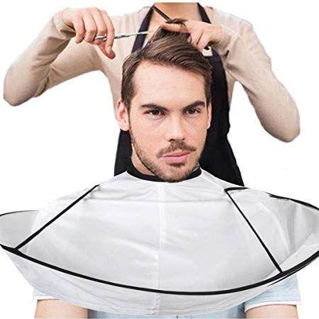 IGEMY DIY Hair Cutting Cloak Umbrella Cape Salon Barber Salon And Home Stylists Using