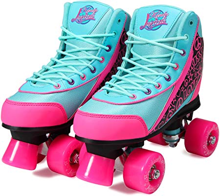 Kandy-Luscious Kid's Roller Skates - Comfortable Children's Skates with Fun Colors & Designs