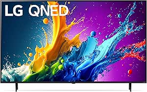 LG 65-Inch Class QNED80T Series LED Smart TV 4K Processor Flat Screen with Magic Remote AI-Powered with Alexa Built-in (65QNED80TUC, 2024)