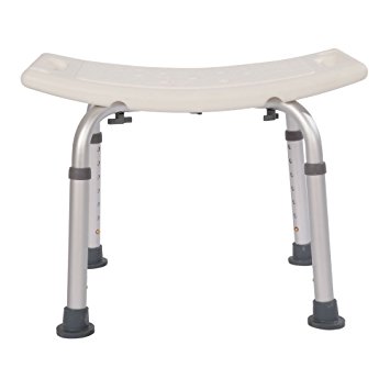 Mefeir Medical Spa Shower Bath Chair No-Slip Seat,7 Adjustable Height Bathtub Stool Benches (Normal)