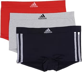 Adidas Women's Seamless Boy Shorts Underwear 3-Pack