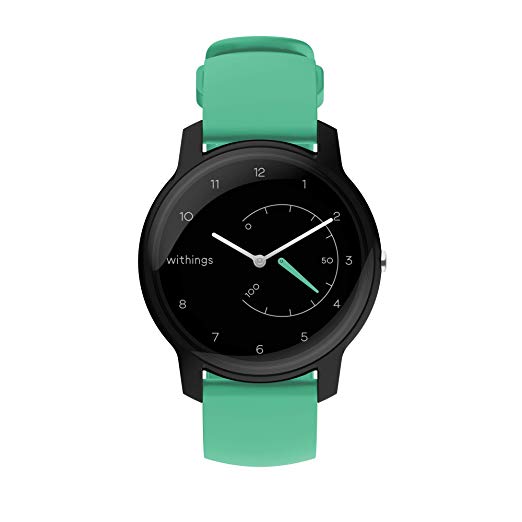 Withings Move Hybrid Smartwatch - Activity Tracker with Connected GPS, Sleep Monitor, Water Resistant with 18-month battery life