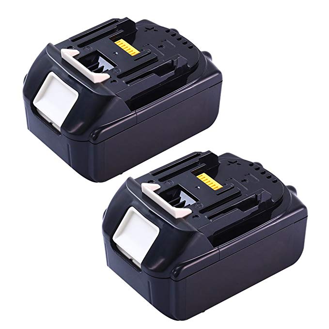 Eagglew Replace for Makita 18V Battery 3.0Ah LXT Lithium-Ion Replacement BL1850 BL1840 BL1845 BL1830 LXT400 Cordless Power Tools Batteries(2-Pack)