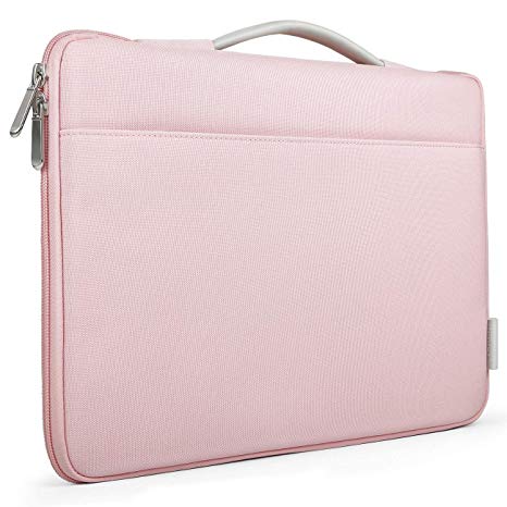 Inateck 13-13.3 Inch Laptop Sleeve Case Briefcases Compatible Macbook Air (including 2018)/Macbook Pro Retina, 13'' MacBook Pro 2018/2017/2016, 12.3 Surface Pro 3/4/5/6, Surface Laptop 2017/2 - Pink