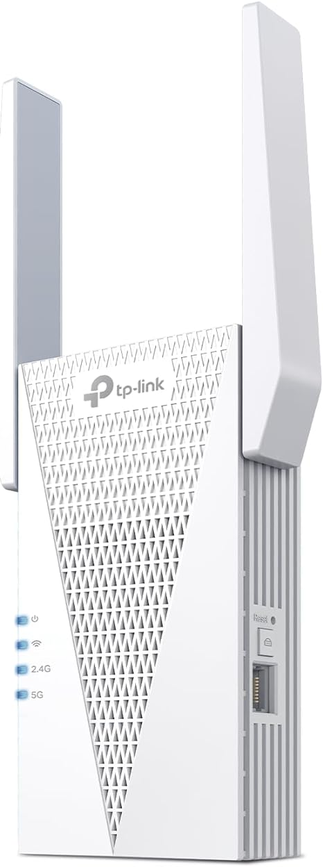 TP-Link AX1800 WiFi 6 Range Extender with Ethernet Port | Internet Signal Booster for Home | Dual-Band Wireless Repeater Amplifier | Access Point Mode | APP Setup | OneMesh Compatible (RE615X)