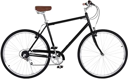 Vilano City Bike Men's 7 Speed Hybrid Retro Urban Commuter