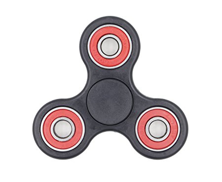 KAMSOL Dirt resistant EDC Tri-Spinner Fidget Toy Smooth Surface Finish Ultra Durable Handspinner