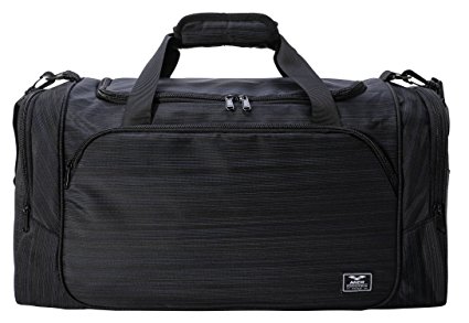 MIER 21" Sports Gym Bag with Wet Pocket Travel Duffel Bag for Men and Women