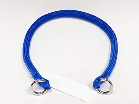 Coastal Pet Products Round Nylon Blue Choke Collar for Dogs, 3/8 By 18-inch