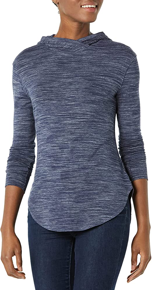 Amazon Brand - Daily Ritual Women's Supersoft Terry Long-Sleeve Hoodie Pullover