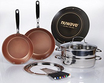Nuwave PIC GOLD - Precision Induction Cooktop with Complete Cookware Set
