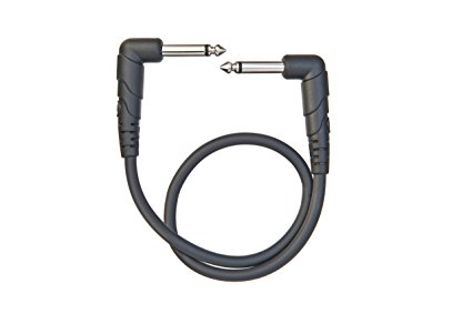 Planet Waves Classic Series Patch Cable with Right Angle Plug, 3 feet (1-pack)