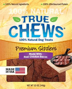 True Chews Chicken Bacon Jerky Treats, 12 Ounce Package