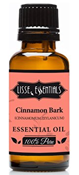 Cinnamon Bark (Cinnamomum Zeylanicum) Essential Oil 100% Pure Therapeutic Grade, 30 ml